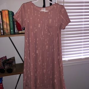 Lularoe mauve arrow Carly